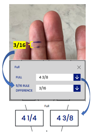 Ring calculation 5/16